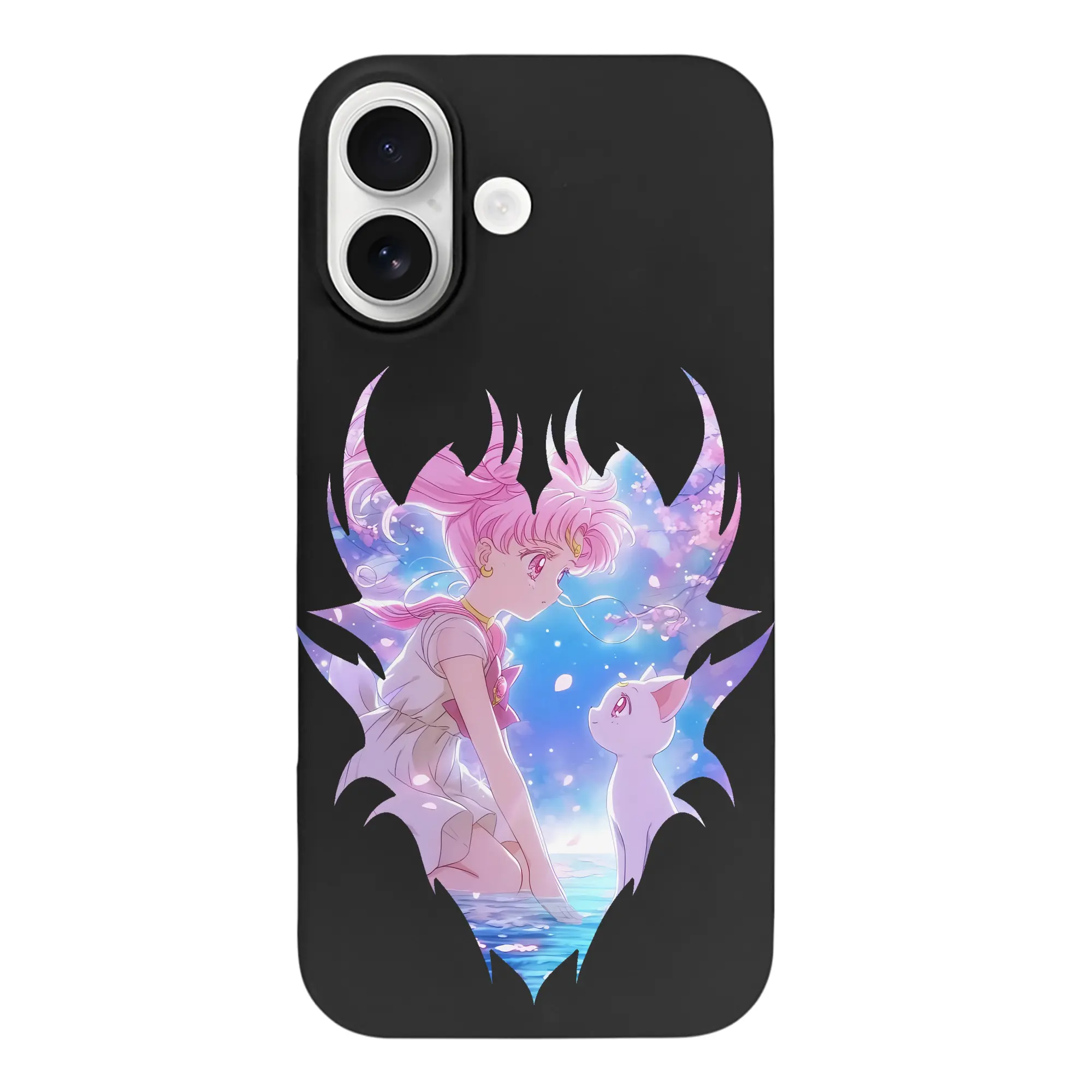 美少女戦士セーラームーン グッズ,ちびうさ - iPhone 17 シリーズ シリコンケース 薄型 耐衝撃 指紋防止 ソフトタッチカバー 精密フィット 傷防止 保護ケース iPhone 17/17 Air/17 Pro/17 Pro Max 対応